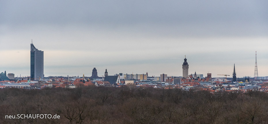 Leipziger City-Skyline