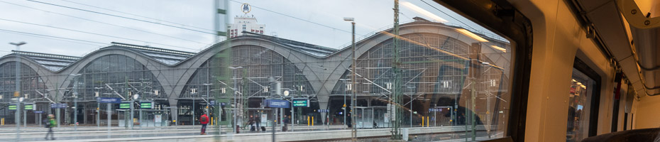 Bahnhofsbesichtigung Leipzig