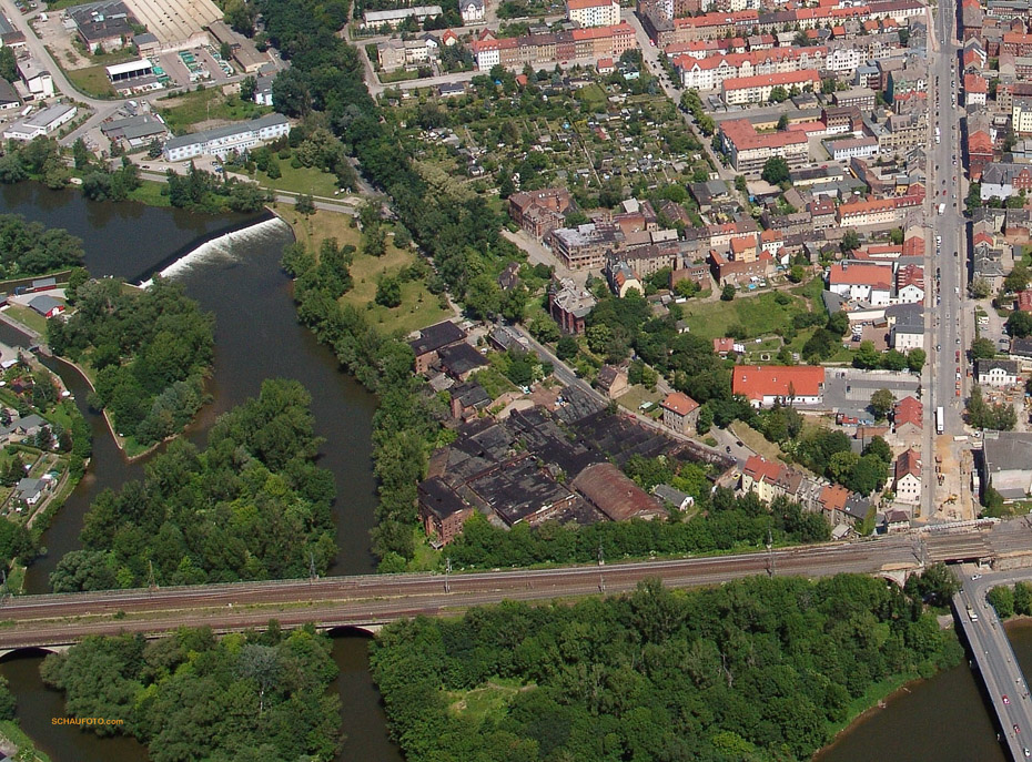Weißenfels Luftbild Markwerbener Straße