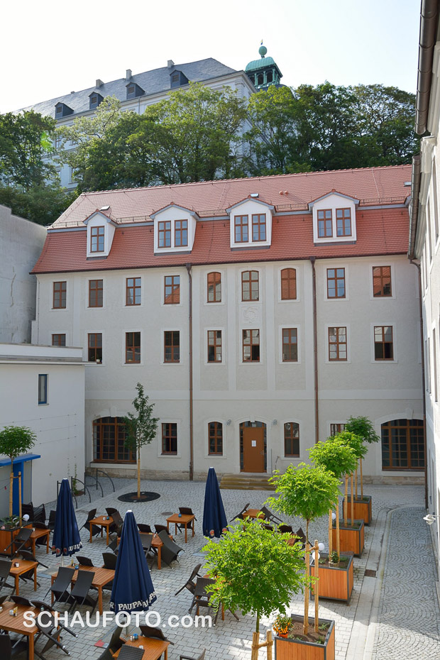 Hof des Fürstenhauses in Weißenfels