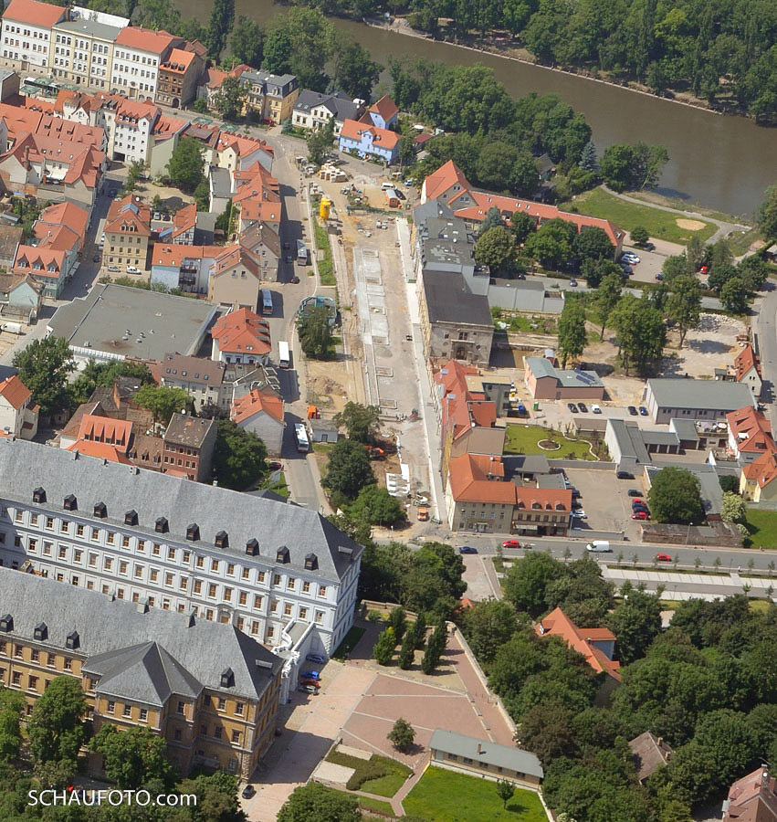 Promenade Weißenfels, Luftbild