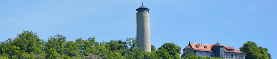 Fuchsturm mit Rudelsburg