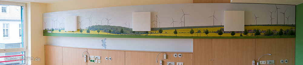 Panoramabilder im Krankenhaus