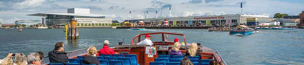 Kopenhagen mit dem Boot