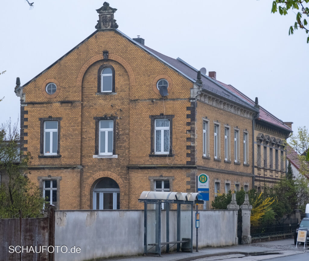 Das Gebäude der Druckerei "Glück" in Lützen.