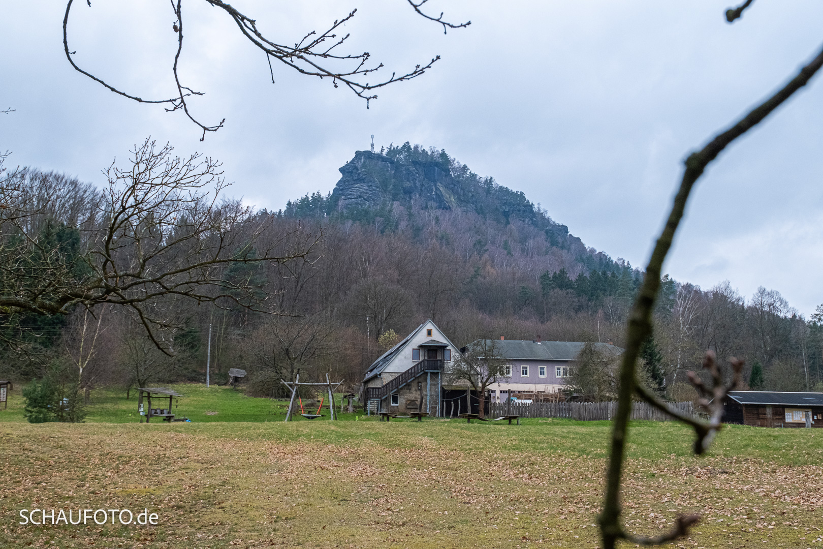 Sellnitz unterhalb des Liliensteines