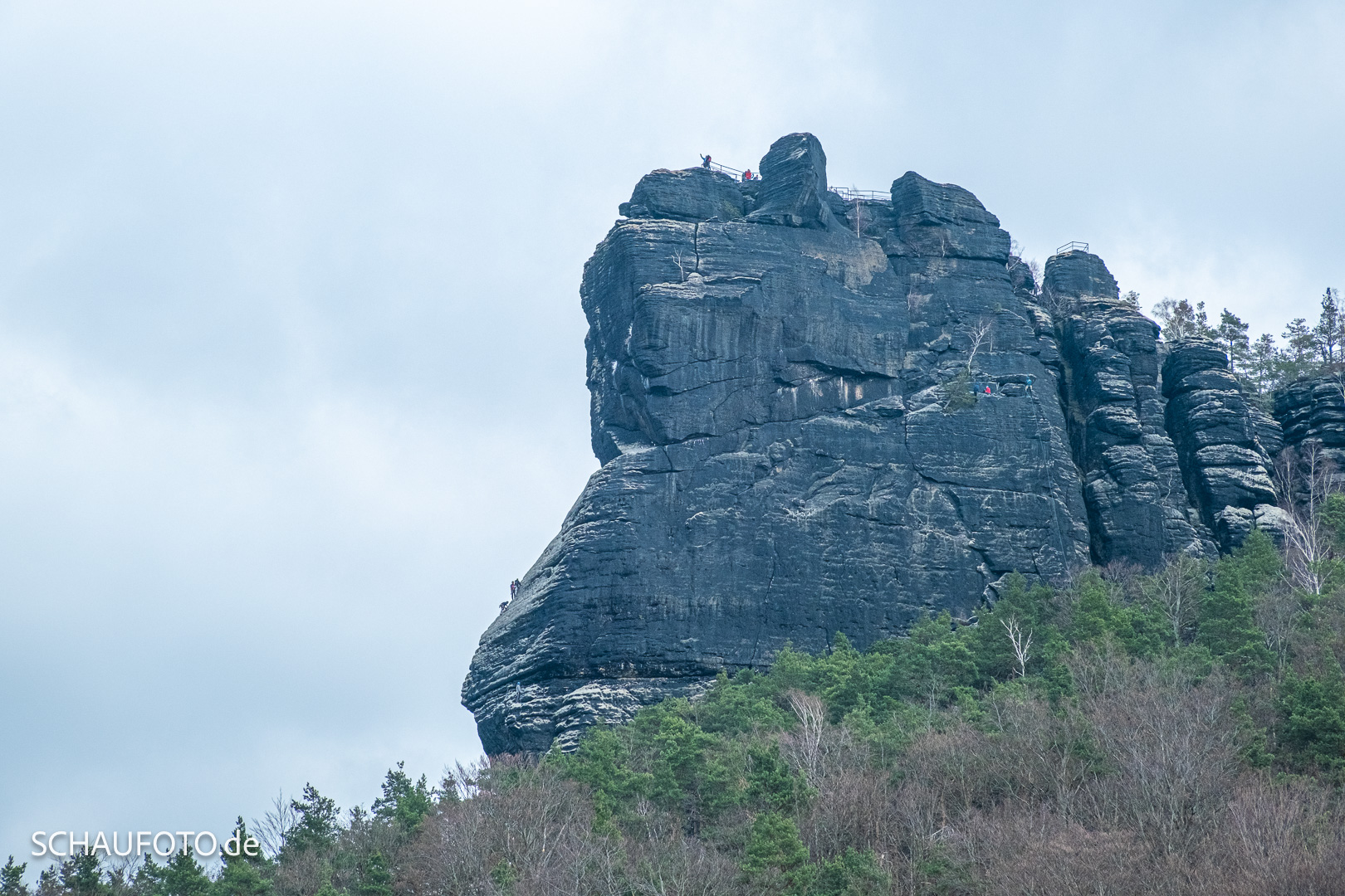 Die Westecke des Liliensteines