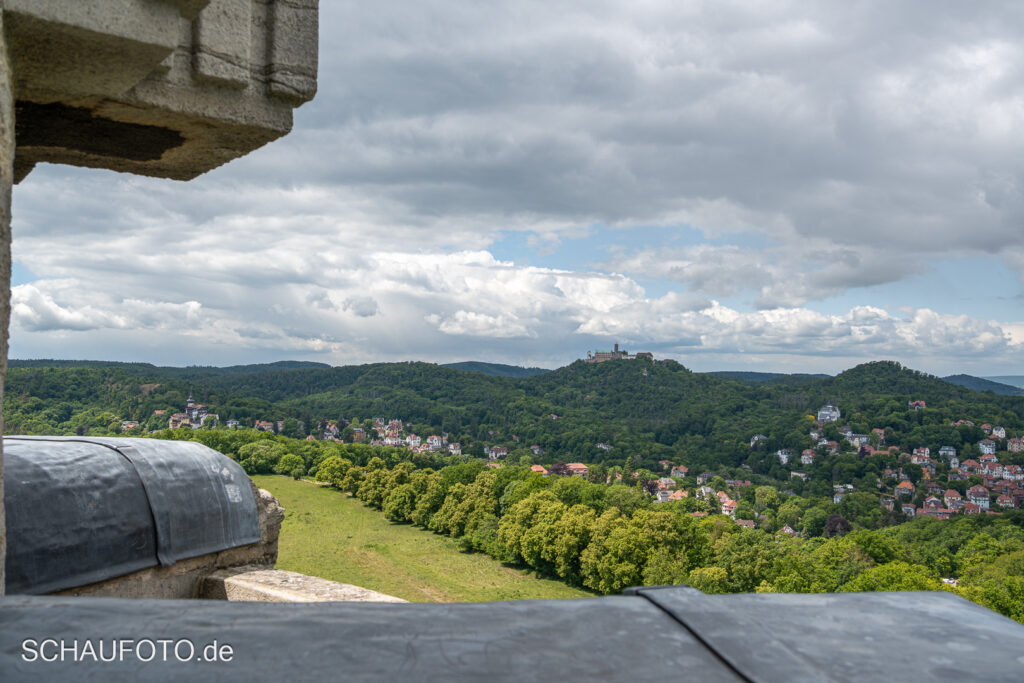 Wartburg-Sicht vom Burschenschaftsdenkmal Eisenach - 2025