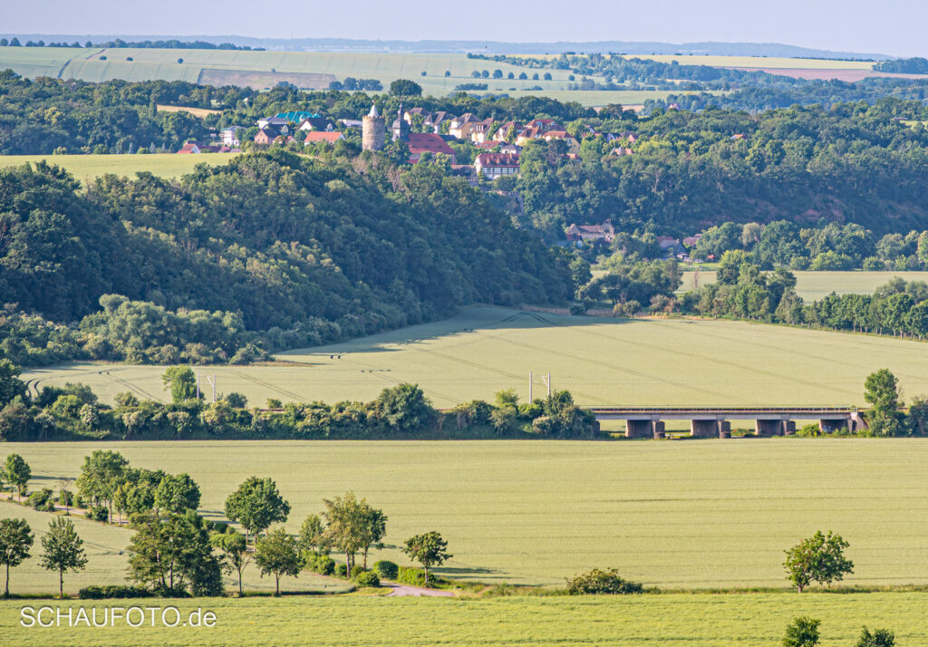 Fernsicht auf Schönburg