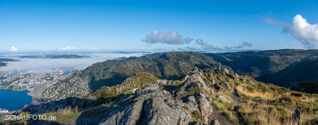 Bergen (Norwegen) Panorama