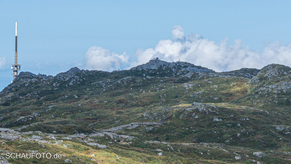 Der Ulriken bei Bergen (Norwegen)