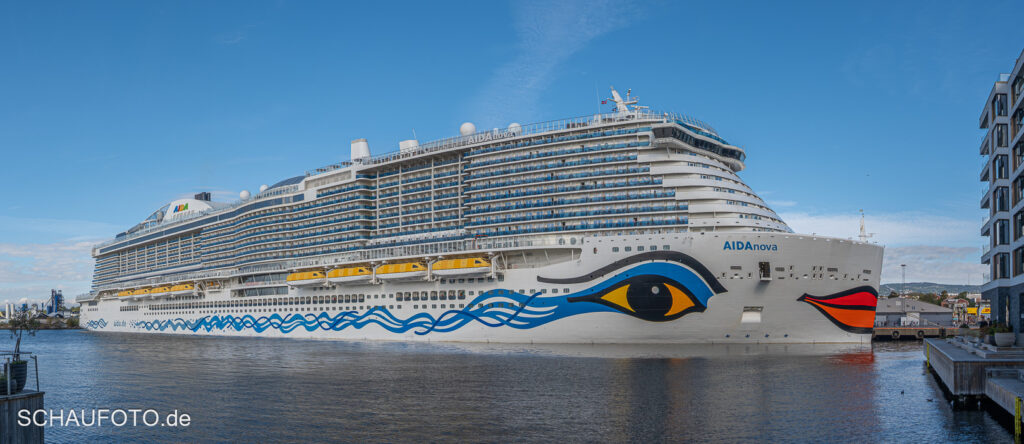 AIDAnova, September 2025 in Oslo