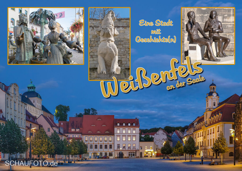 Postkarte Weißenfels 2026